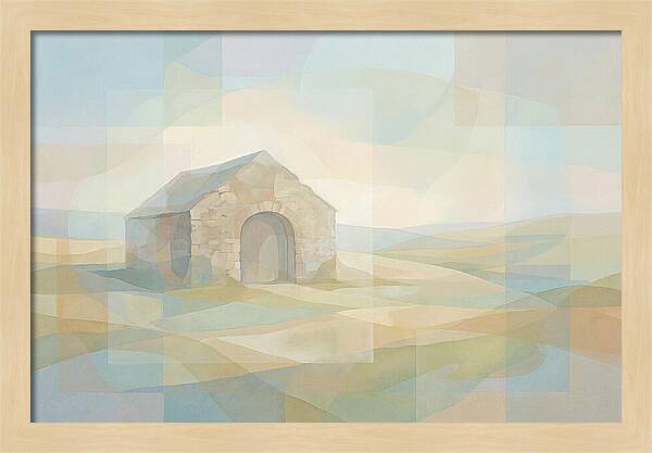 Stone Cow Byre With Arched Doorway