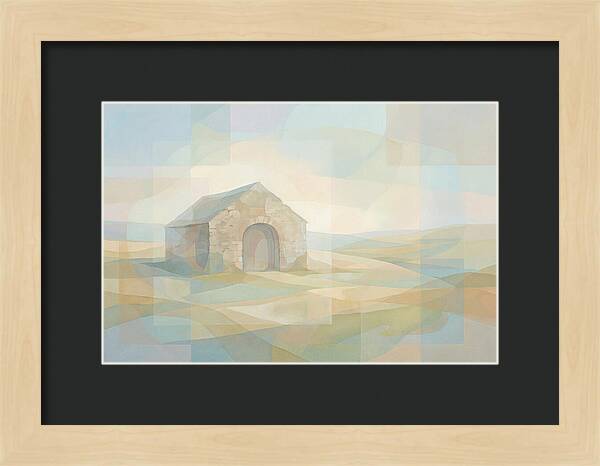 Stone Cow Byre With Arched Doorway