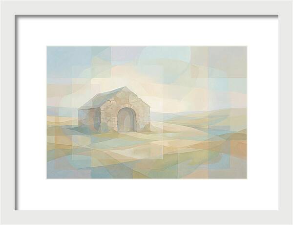 Stone Cow Byre With Arched Doorway