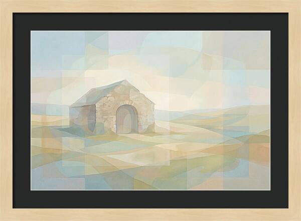 Stone Cow Byre With Arched Doorway