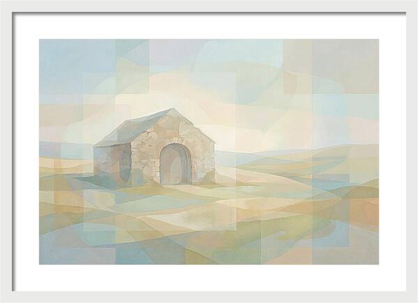 Stone Cow Byre With Arched Doorway
