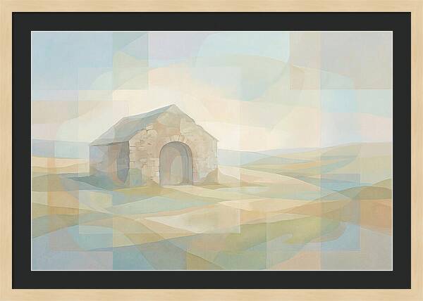 Stone Cow Byre With Arched Doorway