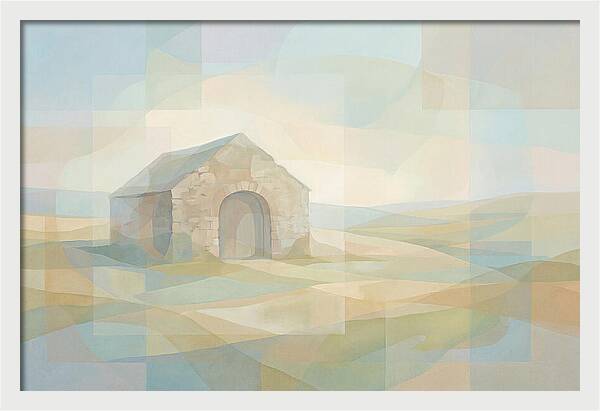 Stone Cow Byre With Arched Doorway
