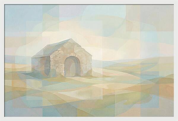Stone Cow Byre With Arched Doorway