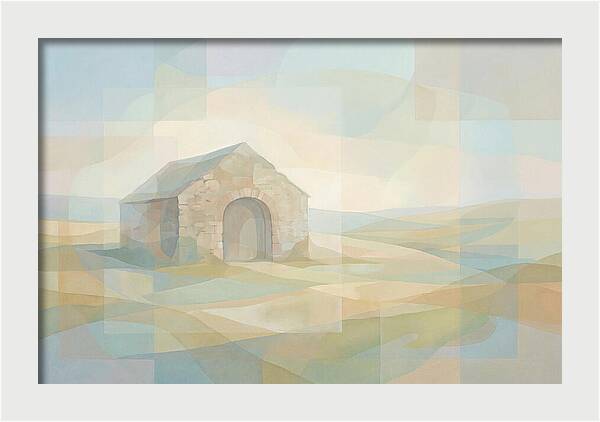 Stone Cow Byre With Arched Doorway