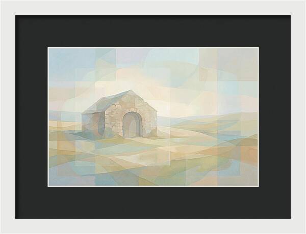 Stone Cow Byre With Arched Doorway