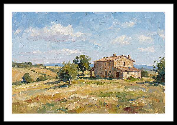 Stone Farmhouse In The Countryside