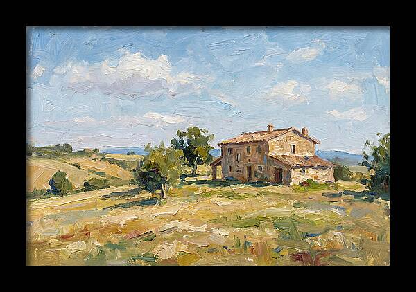 Stone Farmhouse In The Countryside