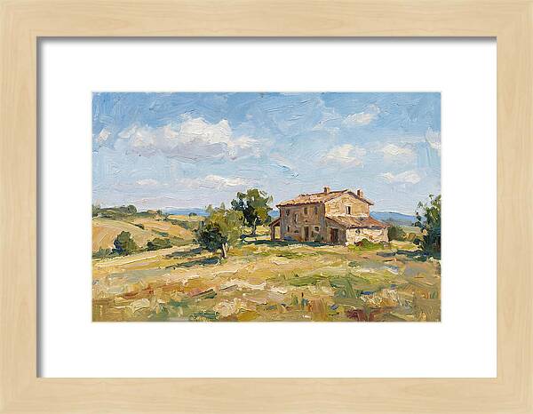 Stone Farmhouse In The Countryside