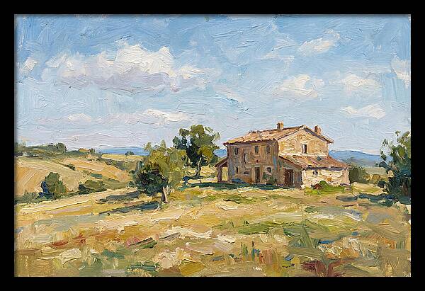 Stone Farmhouse In The Countryside