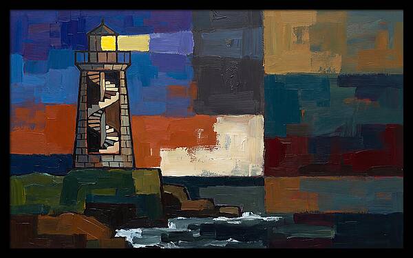 Stone Lighthouse With Spiral Staircase