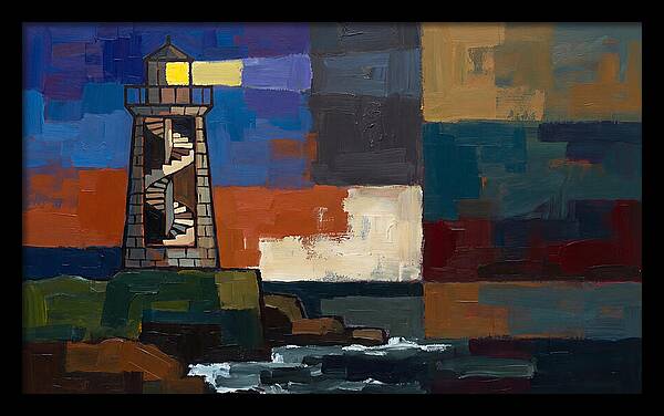 Stone Lighthouse With Spiral Staircase