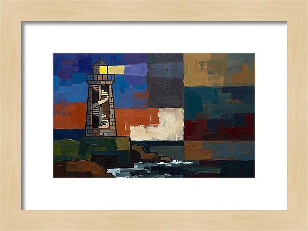 Stone Lighthouse With Spiral Staircase