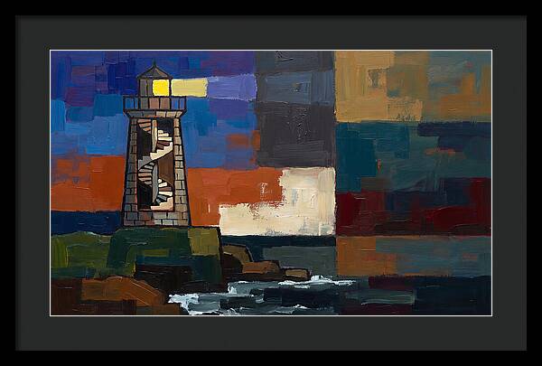 Stone Lighthouse With Spiral Staircase