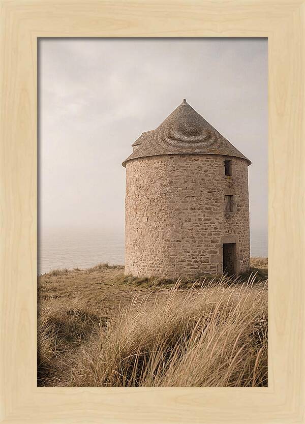 Stone Mill By The Sea