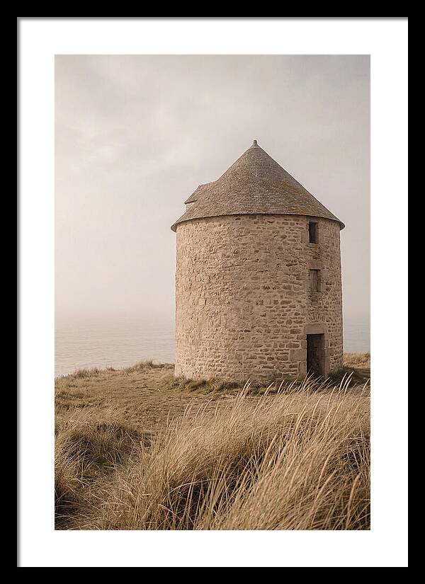 Stone Mill By The Sea