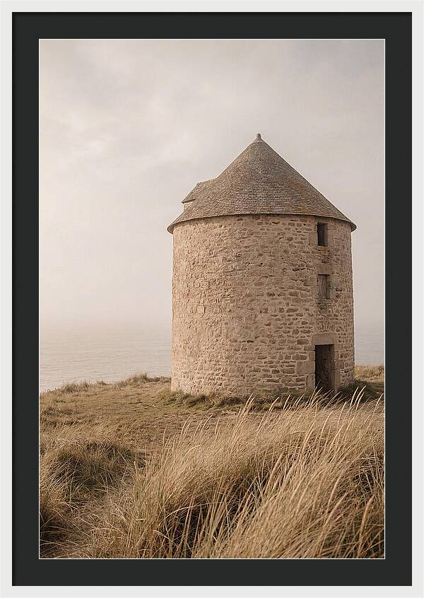 Stone Mill By The Sea
