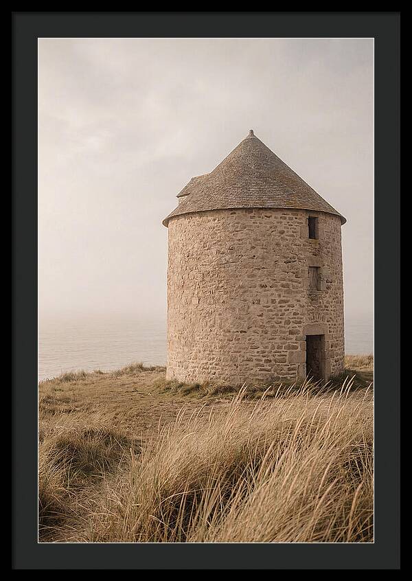 Stone Mill By The Sea
