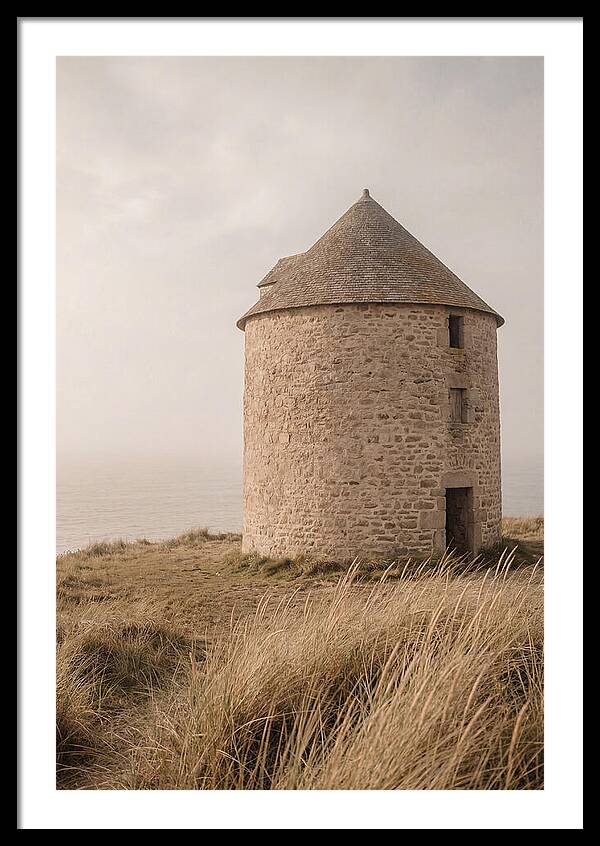 Stone Mill By The Sea