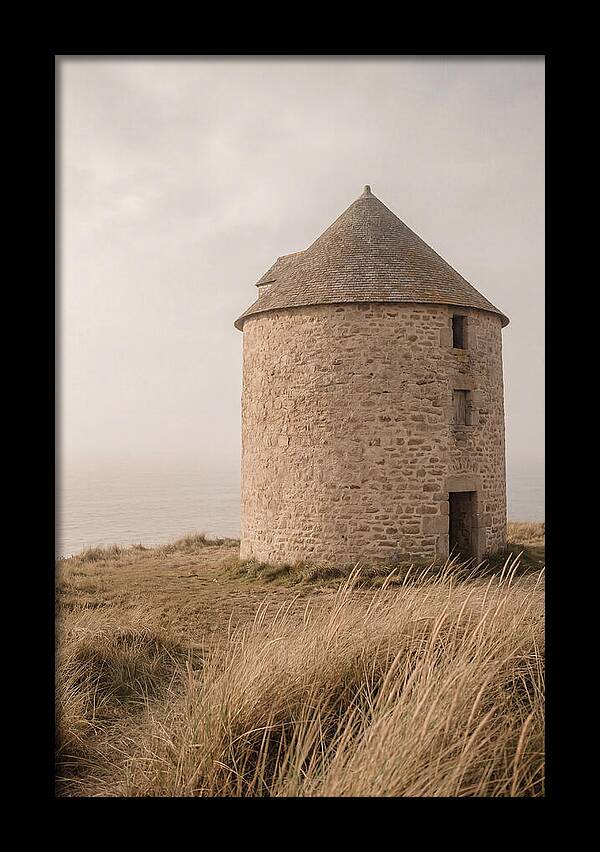 Stone Mill By The Sea