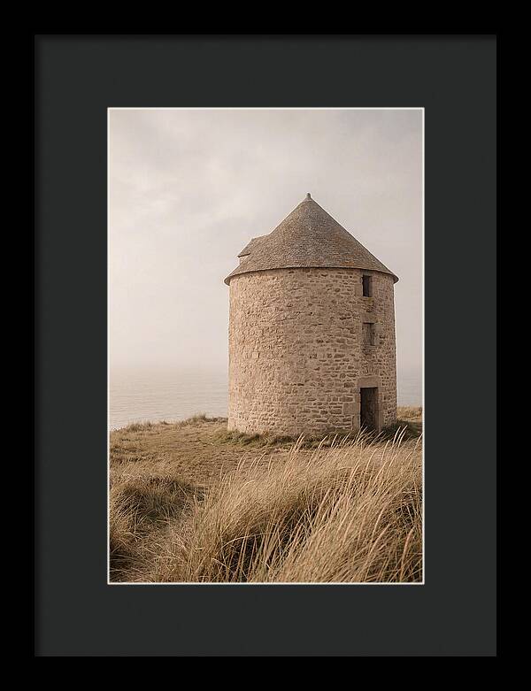 Stone Mill By The Sea