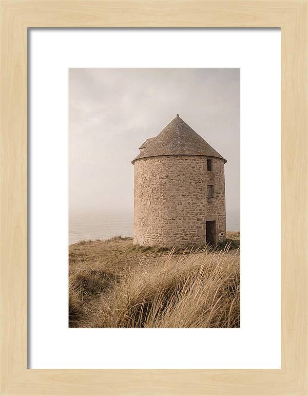 Stone Mill By The Sea