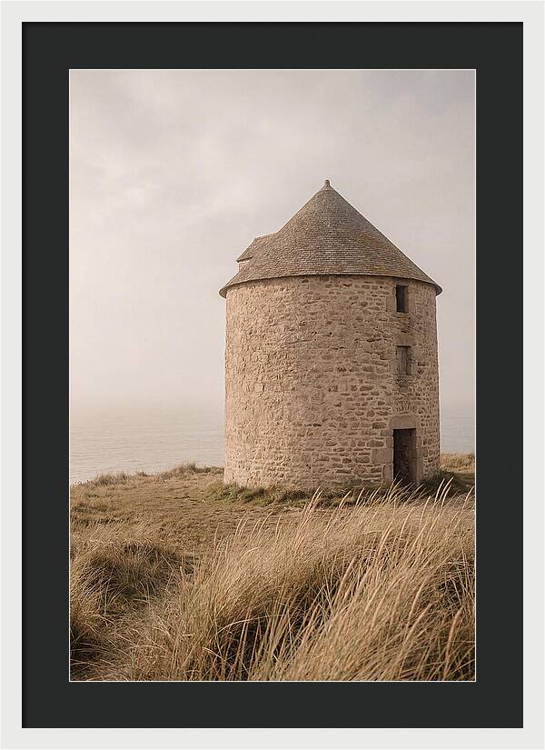 Stone Mill By The Sea