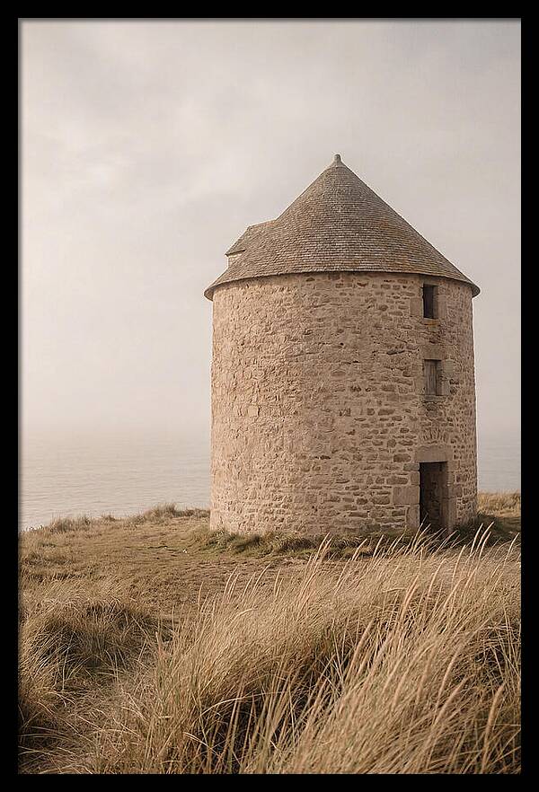Stone Mill By The Sea