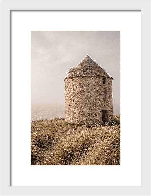 Stone Mill By The Sea