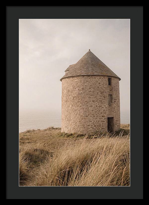 Stone Mill By The Sea