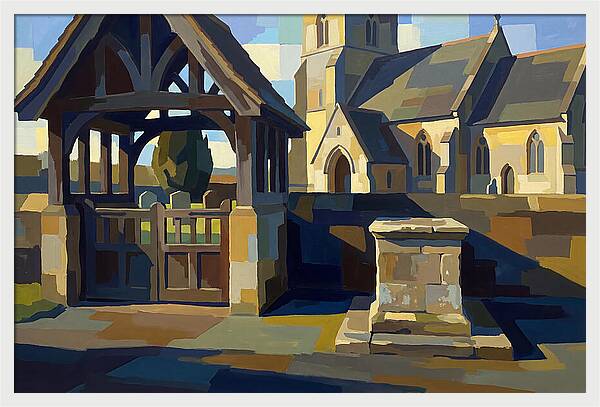 Stone Mounting Block Beside Church