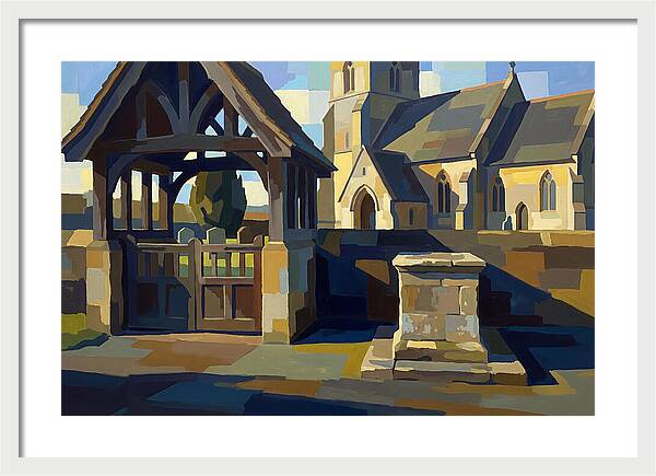 Stone Mounting Block Beside Church