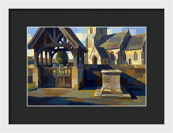 Stone Mounting Block Beside Church