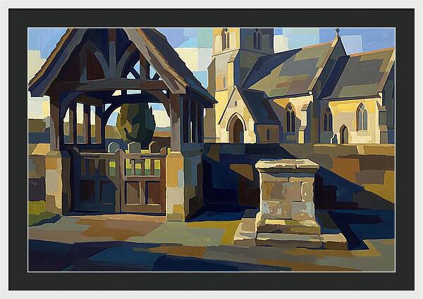 Stone Mounting Block Beside Church