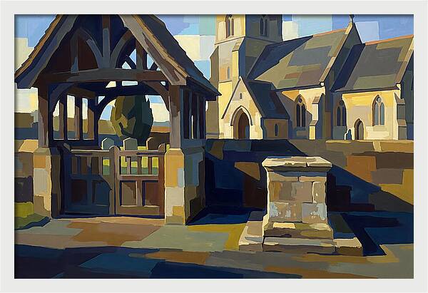 Stone Mounting Block Beside Church