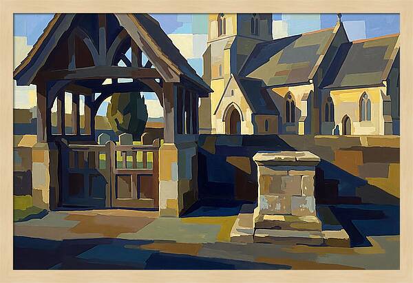 Stone Mounting Block Beside Church