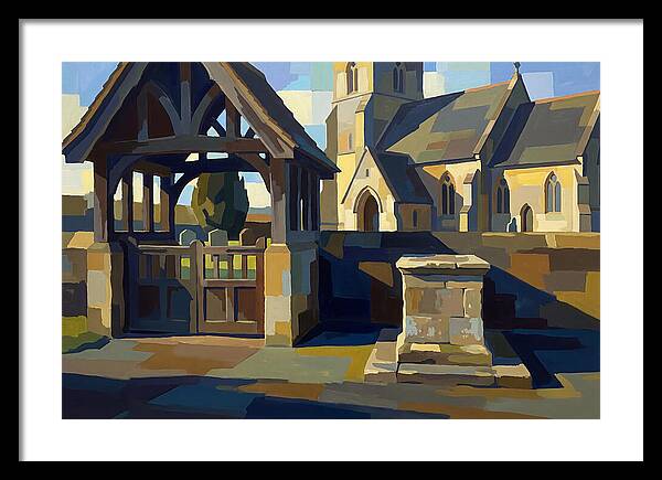 Stone Mounting Block Beside Church