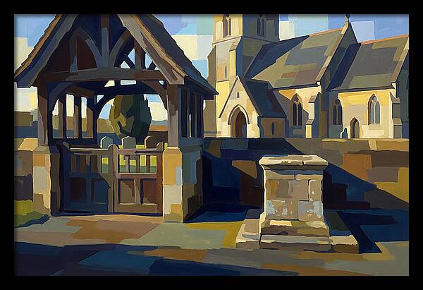 Stone Mounting Block Beside Church