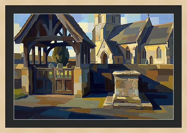 Stone Mounting Block Beside Church
