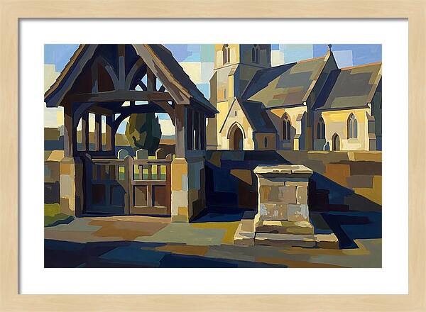 Stone Mounting Block Beside Church