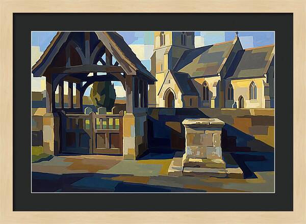 Stone Mounting Block Beside Church
