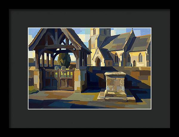 Stone Mounting Block Beside Church
