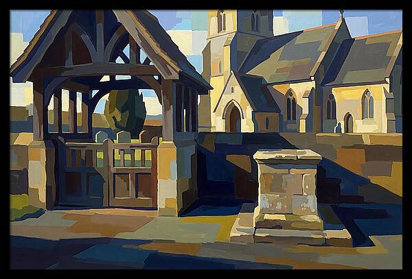 Stone Mounting Block Beside Church