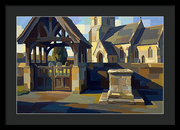 Stone Mounting Block Beside Church