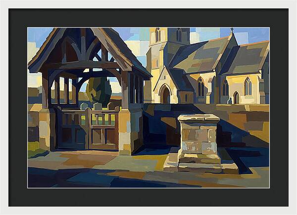 Stone Mounting Block Beside Church