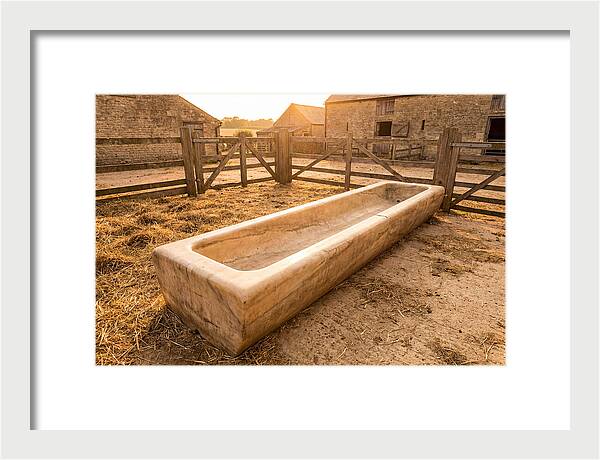 Stone Pig Feeding Trough