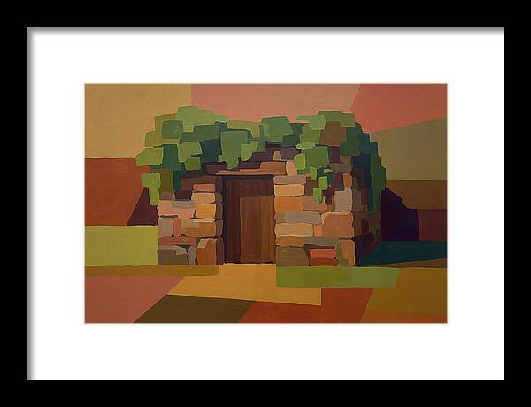 Stone Pigsty Embraced By Nature