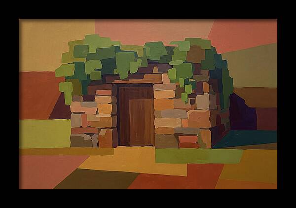 Stone Pigsty Embraced By Nature