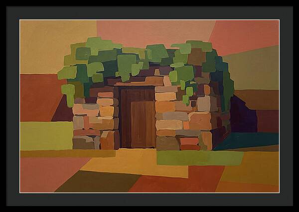 Stone Pigsty Embraced By Nature