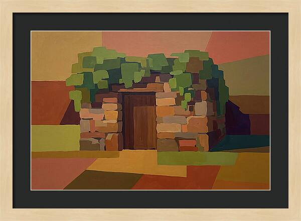 Stone Pigsty Embraced By Nature